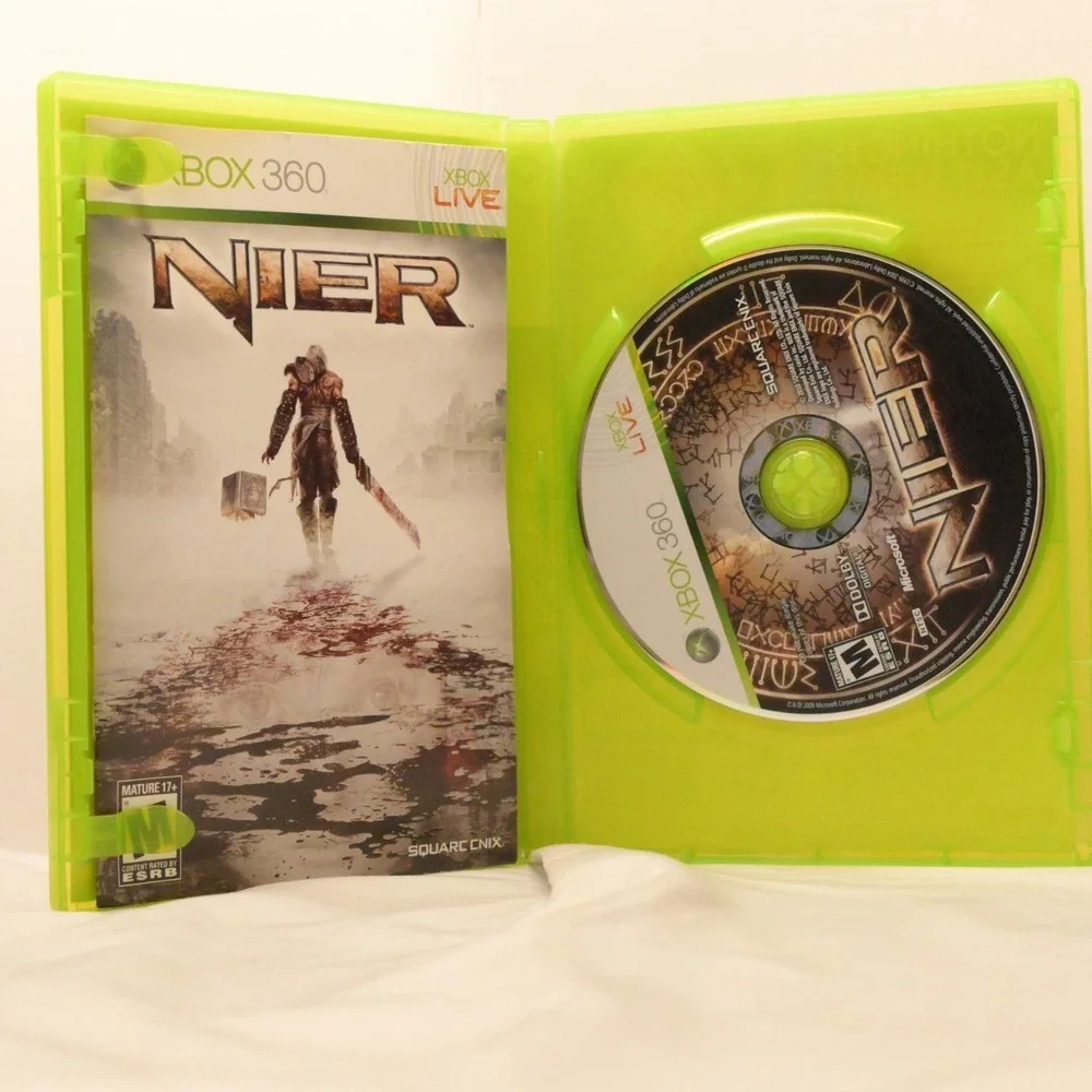 NieR Xbox 360 Complete in Box CIB With Manual RPG